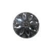 Botón Metalizado Flor Con Cristal -Merceria Botton boton metalizado flor con cristal2