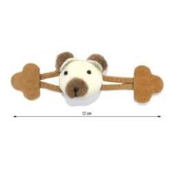 Broche De Trenka Infantil Con Oso De Peluche