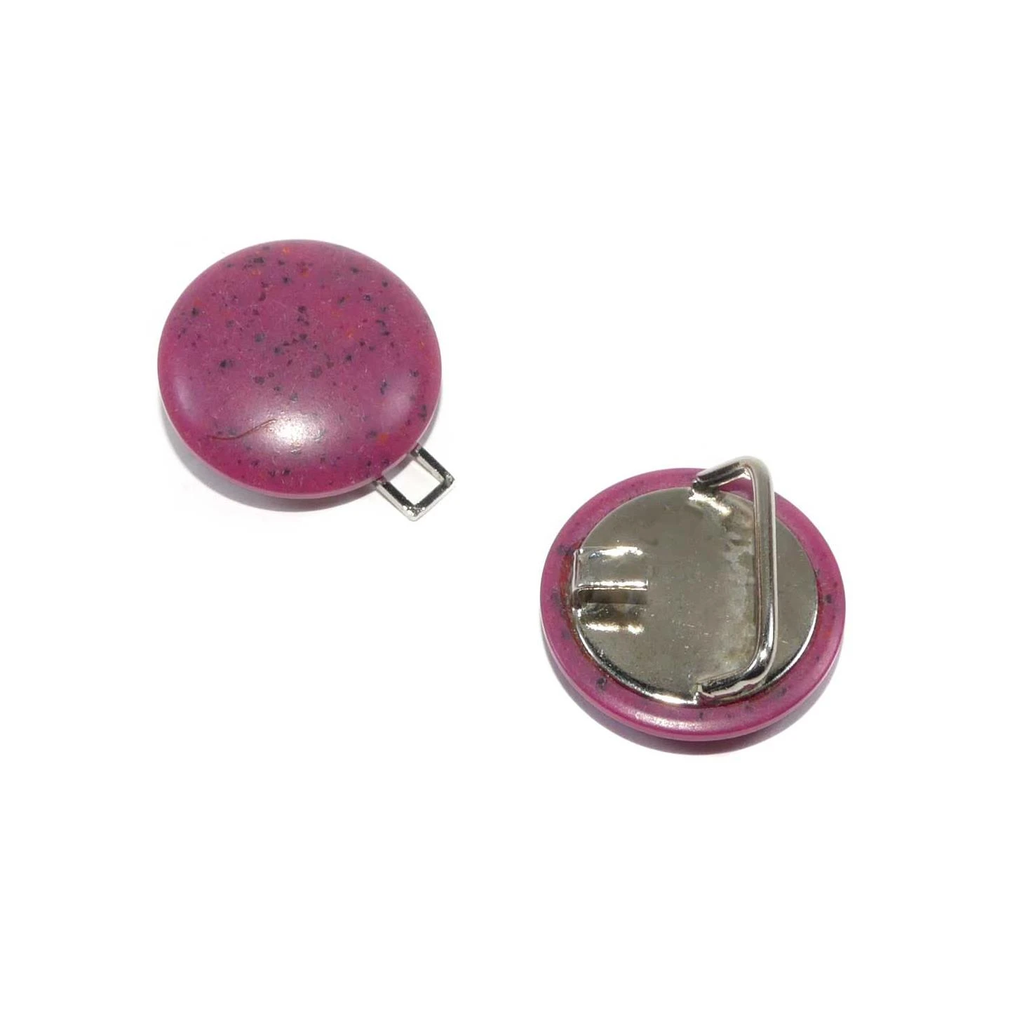 Broche Decorativo Esmaltado Fucsia 5 Broche Decorativo Esmaltado Fucsia - Imagen 3