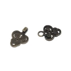 Broche Metal Estilo Arabesco 4,5cm. Varios Colores 7 Broche Metal Estilo Arabesco 4,5cm. Varios Colores -Merceria Botton broche metal estilo arabesco 45mm 2