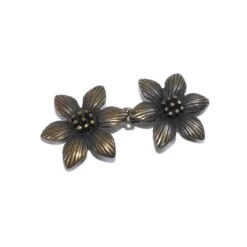 Broche Metálico Flor Abierta. Varios Colores 6 Broche Metálico Flor Abierta. Varios Colores -Merceria Botton broche metalico flor abierta 1