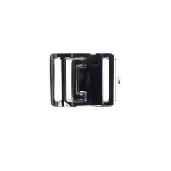 Broche Metálico Para Cinturón 3cm