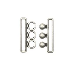 Broche Metálico Para Cinturón 5cm. Bodoques -Merceria Botton broche metalico para cinturon 5cm bodoques 2