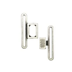 Broche Metálico Para Cinturón 5cm. Cuadrado 7 Broche Metálico Para Cinturón 5cm. Cuadrado -Merceria Botton broche metalico para cinturon 5cm cuadrado 2