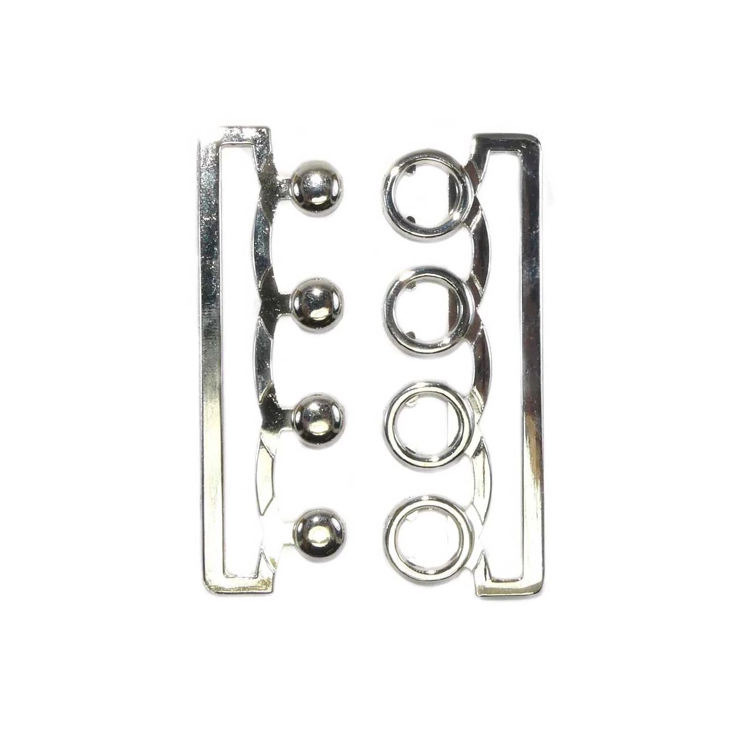 Broche Metálico Plata Para Cinturón 7cm. Bodoques 5 Broche Metálico Plata Para Cinturón 7cm. Bodoques - Imagen 3