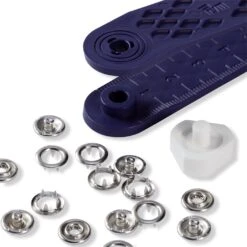 Broche Presión Arandela Plata 8mm Con Ensamblador. Prym -Merceria Botton broche presion arandela plata 8mm con ensamblador prym 2