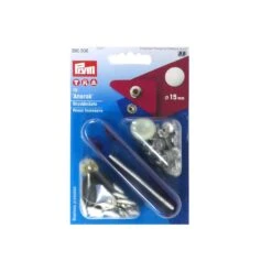 Broches Presión Anorak Blancos Con Ensamblador 15mm. Prym