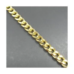 Cadena De Aluminio Barbada 8mm Ancho