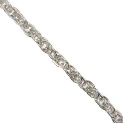 Cadena De Aluminio Con Doble Eslabón 1,4cm