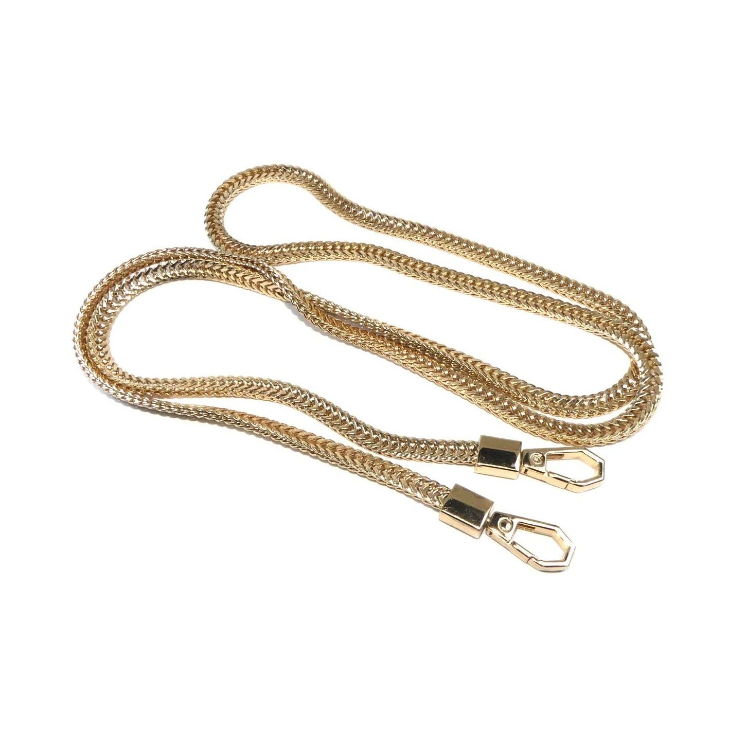 Cadena Para Bolso Plana Con Mosquetones 1m. Varios Colores 3 Cadena Para Bolso Plana Con Mosquetones 1m. Varios Colores