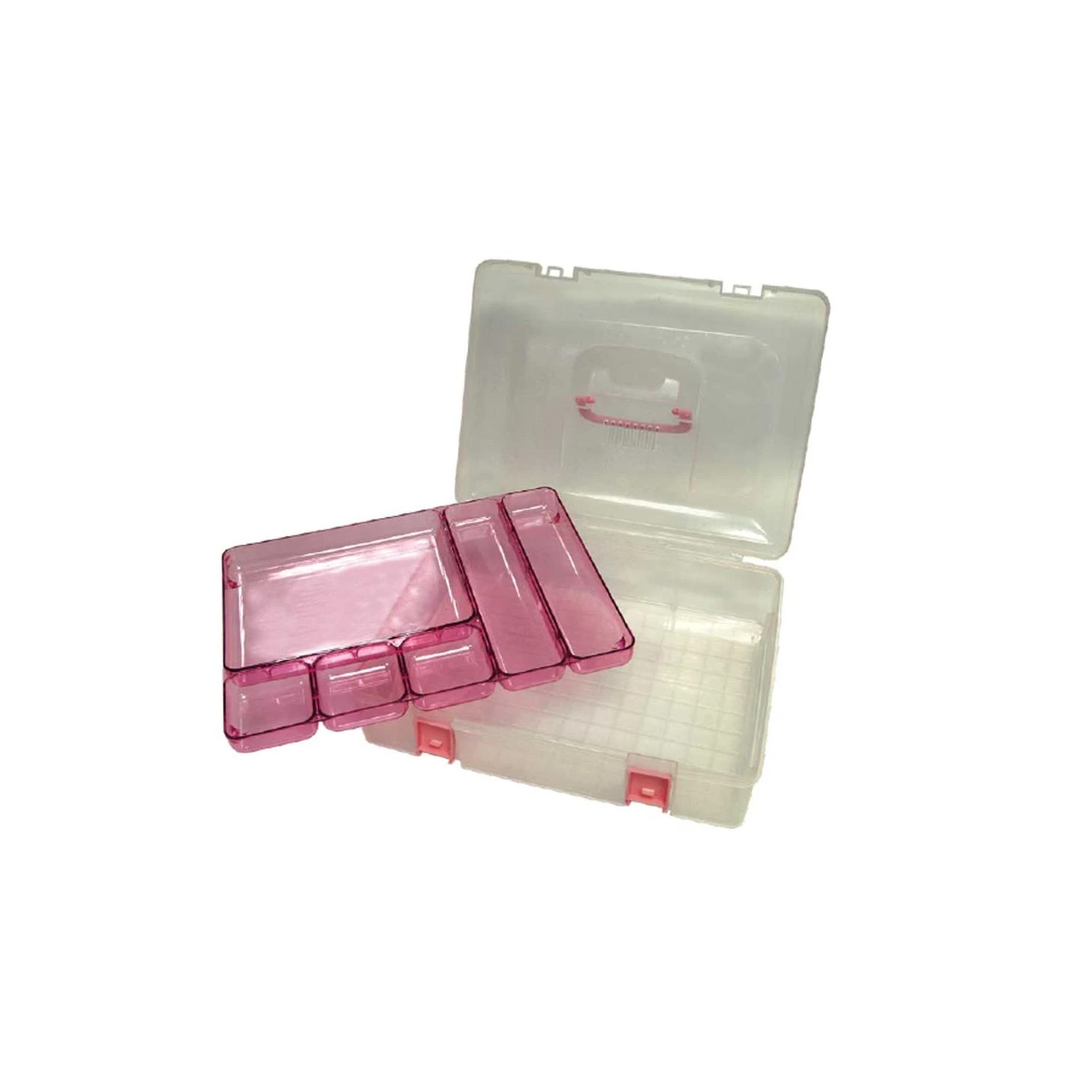 Caja Organizadora Para Accesorios De Costura Con Asa Superior 5 Caja Organizadora Para Accesorios De Costura Con Asa Superior - Imagen 3