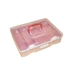 Caja Organizadora Para Accesorios De Costura Con Asa Superior