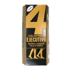 Calcetín Ejecutivo Extra Largos En Negro. 2 Pares