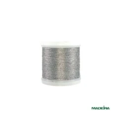 Carrete De Hilo Metalizado Nº12 50m. Plata