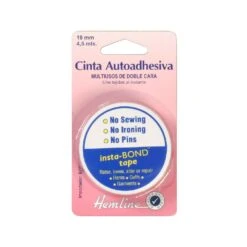 Cinta Autoadhesiva A Doble Cara 1,9cm. 4,5m Longitud