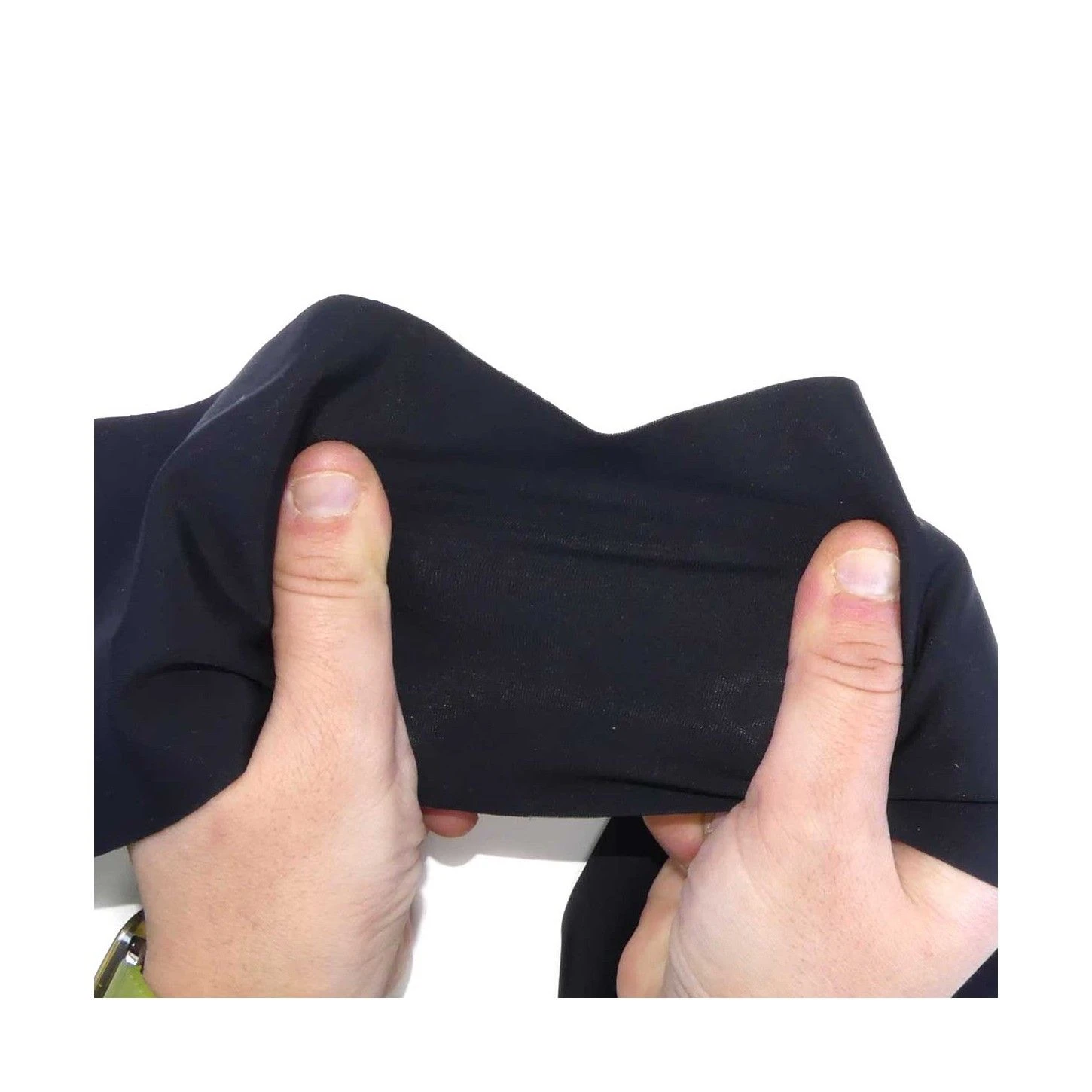 Cinta Bielástica De Lycra Mate Negra 10cm 4 Cinta Bielástica De Lycra Mate Negra 10cm - Imagen 2