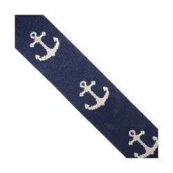 Cinta Bolso Estampado Anclas 5cm