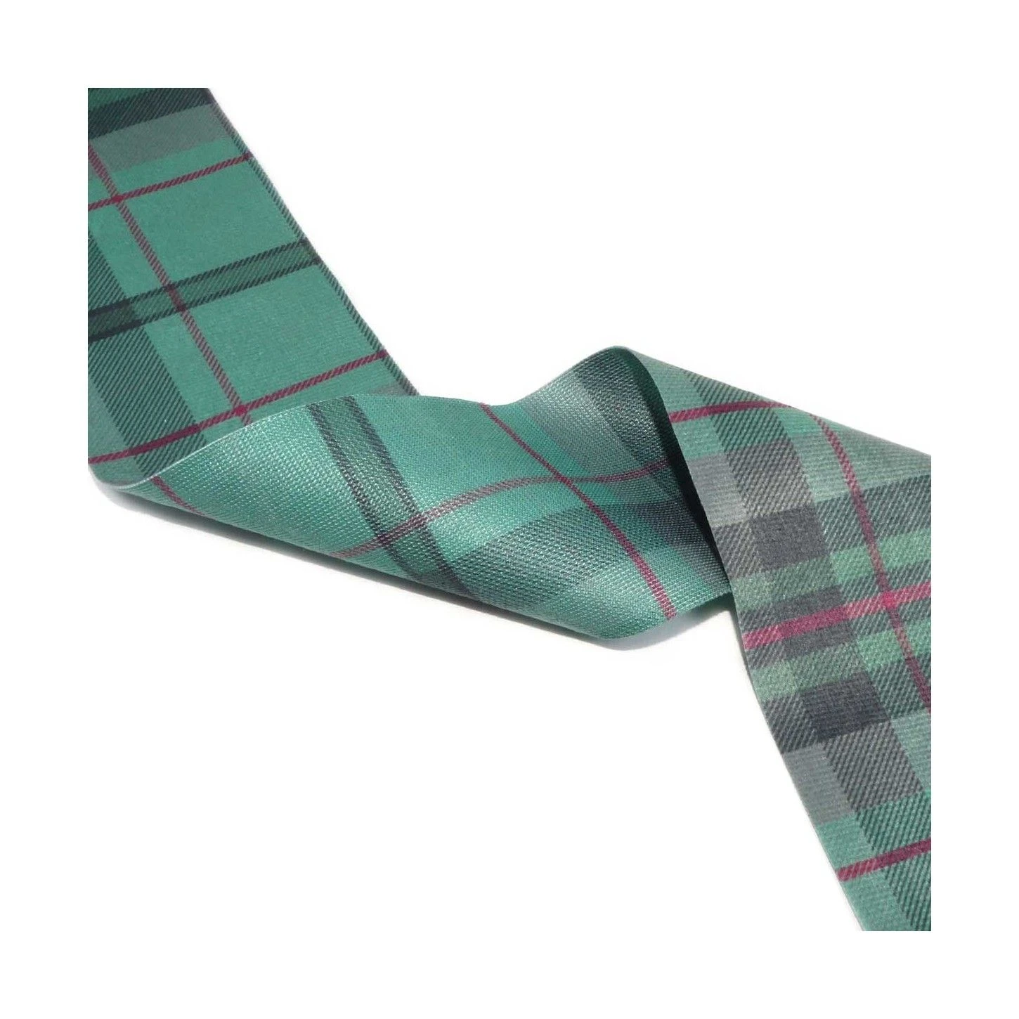 Cinta De Cuadros Escocesa Verde 65mm 5 Cinta De Cuadros Escocesa Verde 65mm - Imagen 3