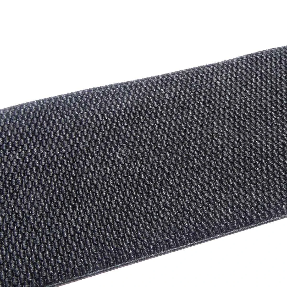 Cinta De Goma Elástica Negra De 8cm. Dibujo Trabado 4 Cinta De Goma Elástica Negra De 8cm. Dibujo Trabado - Imagen 2