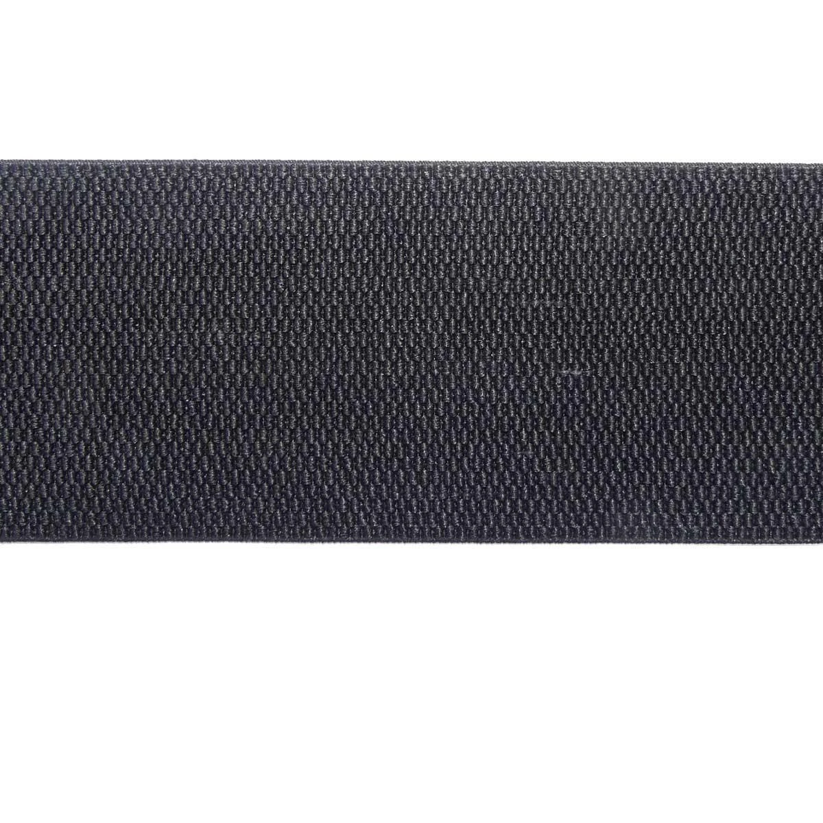 Cinta De Goma Elástica Negra De 8cm. Dibujo Trabado 3 Cinta De Goma Elástica Negra De 8cm. Dibujo Trabado