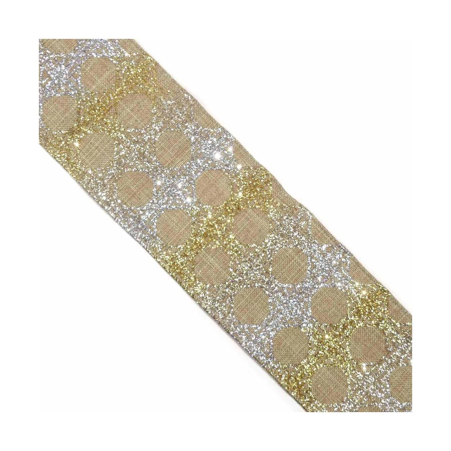 Cinta De Lino Dibujo Geométrico Purpurina 60mm 3 Cinta De Lino Dibujo Geométrico Purpurina 60mm