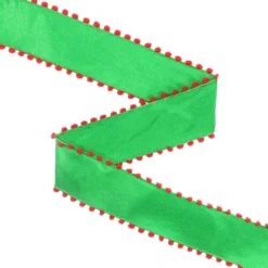 Cinta De Nylón Con Madroño 3,5cm. Varios Colores