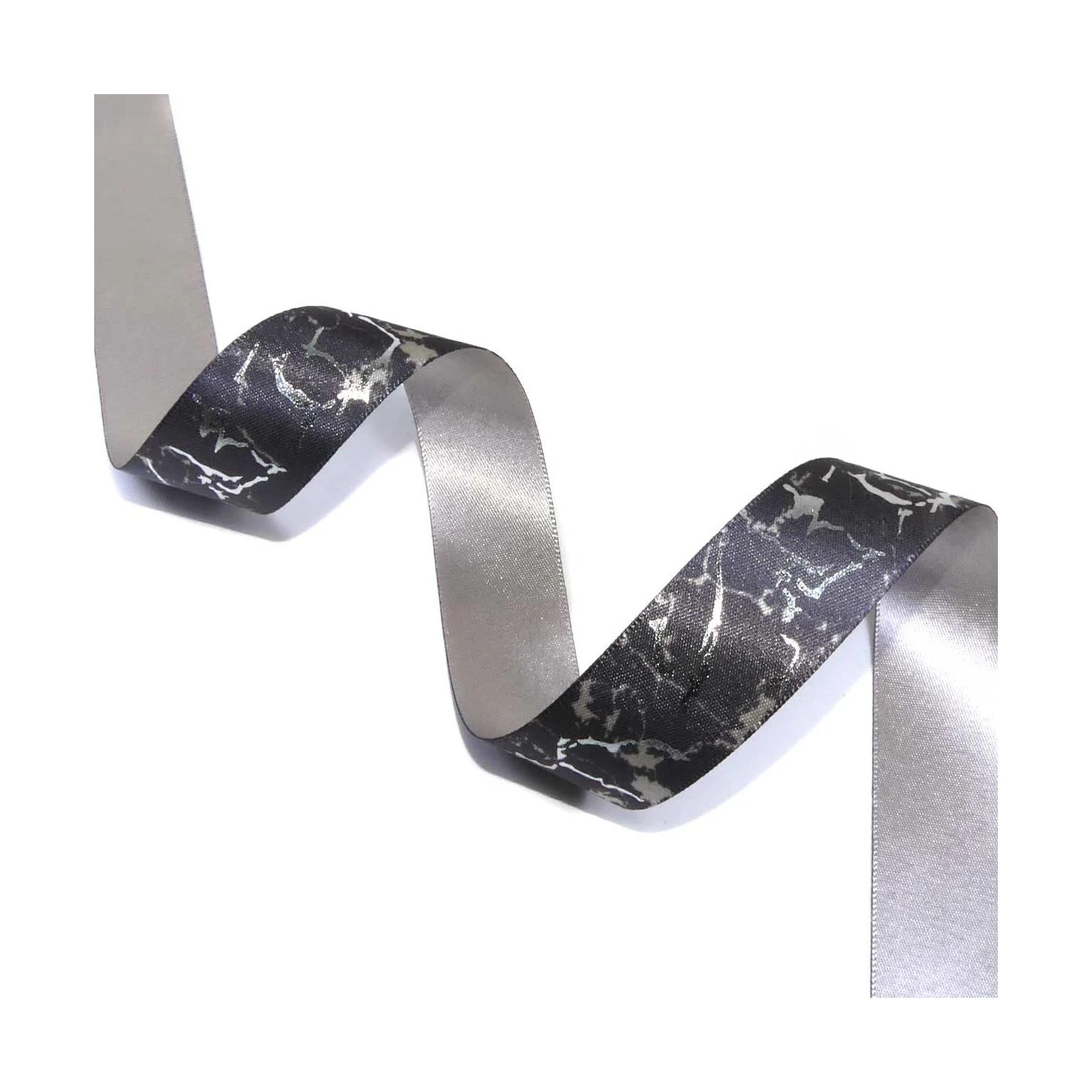 Cinta De Raso Estampado Mármol 25mm 3 Cinta De Raso Estampado Mármol 25mm