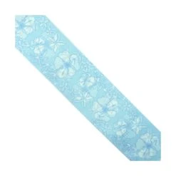 Cinta De Tafetán Con Flores 5cm. Varios Colores