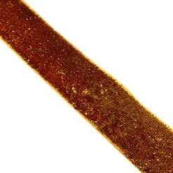 Cinta De Terciopelo Lamé Dorada 2,5cm 5 Cinta De Terciopelo Lamé Dorada 2,5cm -Merceria Botton cinta de terciopelo lame dorada 25mm 1