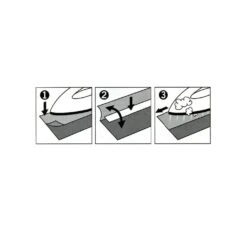 Cinta Para Dobladillos O Fliselina Para Bajos De 10cm Ancho Y 10m Largo -Merceria Botton cinta dobladillos o fliselina para bajos 10cm ancho 10m largo 2