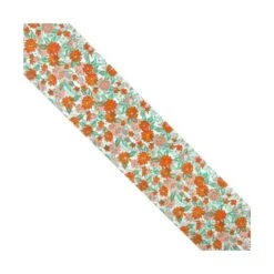 Cinta Con Estampado De Flores 5cm. Varios Colores