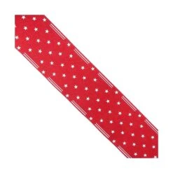 Cinta De Faya Con Estrellas 5cm. Varios Colores