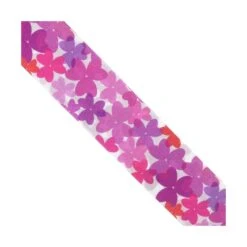 Cinta De Faya Con Flores 4,8cm. Varios Colores