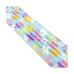 Cinta De Organza Con Flores 4,3cm Azul 5 Cinta De Organza Con Flores 4,3cm Azul -Merceria Botton cinta organza con flores 43mm azul2 1