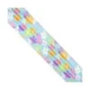 Cinta De Organza Con Flores 4,3cm Azul -Merceria Botton cinta organza con flores 43mm azul2