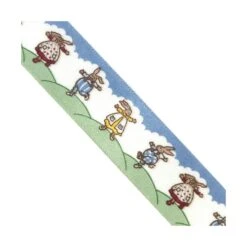 Cinta De Raso Infantil Conejos 2,3cm. 5 Cinta De Raso Infantil Conejos 2,3cm. -Merceria Botton cinta raso infantil conejos 23mm 1