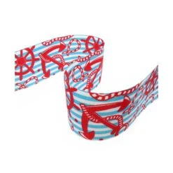 Cinta Tafetán Con Anclas 5cm -Merceria Botton cinta tafetan con anclas 5cm 1