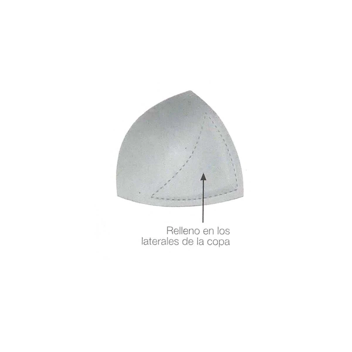 Copa Relleno Triángulo Para Bikini. Varias Tallas 6 Copa Relleno Triángulo Para Bikini. Varias Tallas - Imagen 4