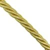 Cordón Dorado De Feria Trenzado 2cm -Merceria Botton cordon de feria dorado trenzado 2cm diametro