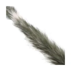 Cordón De Pelo De Conejo Verde Y Marfil. 2cm -Merceria Botton cordon de pelo de conejo verde y marfil 2cm 1