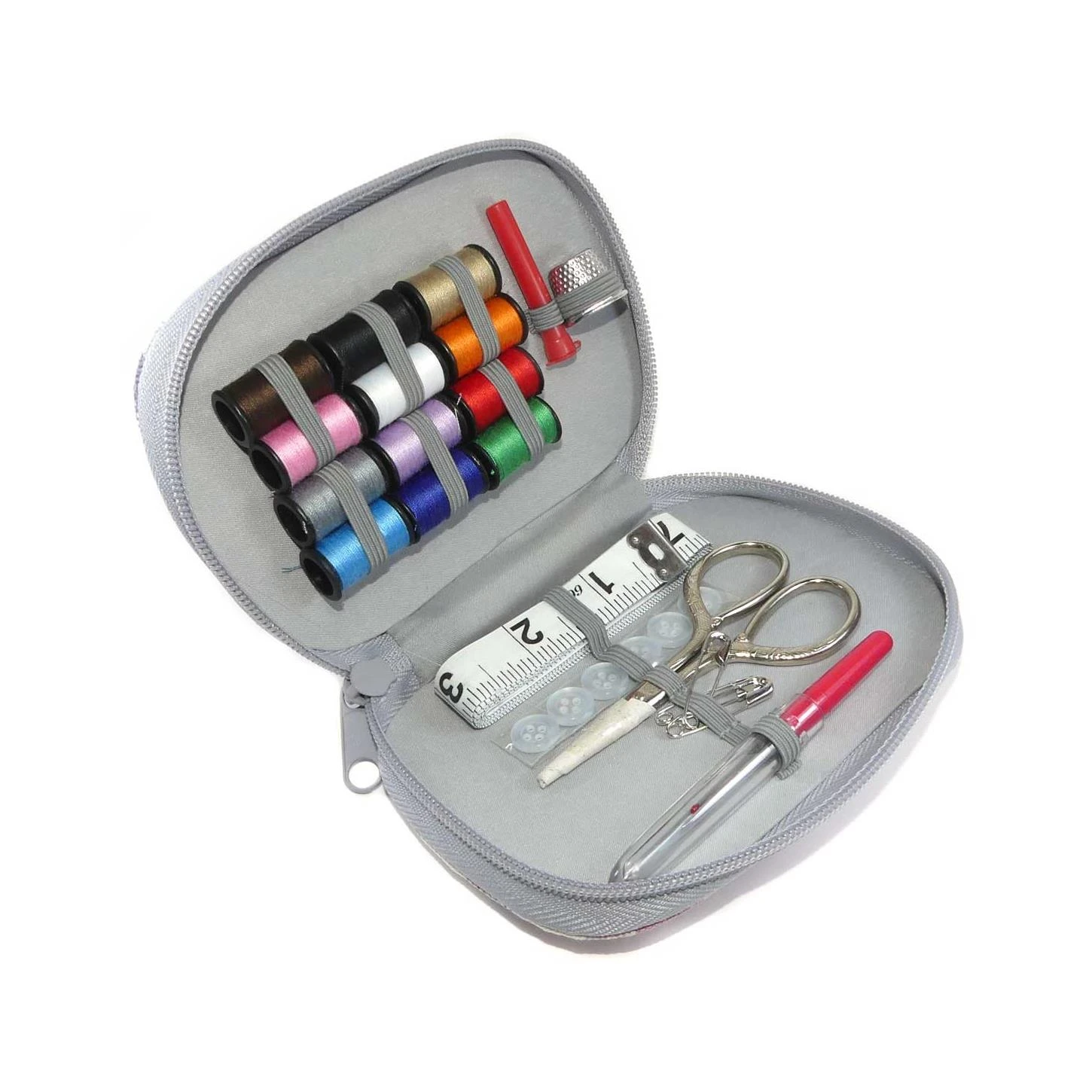 Costurero De Viaje Cuadros Reciclado 4 Costurero De Viaje Cuadros Reciclado - Imagen 2