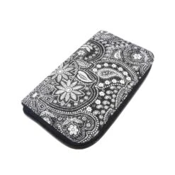 Costurero De Viaje Estampado Cachemir Blanco Y Negro