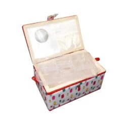 Costurero Diseño Bobinas Hilo. 27x17x15cm -Merceria Botton costurero diseno bobinas hilo 27x17x15cm 1