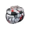 Costurero Estampado Moda París Ovalado. 26x19x18cm 2 Costurero Estampado Moda París Ovalado. 26x19x18cm -Merceria Botton costurero estampado moda paris ovalado 26x19x18cm