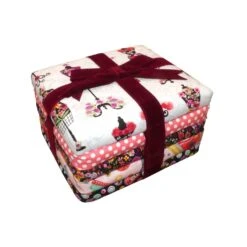 Costurero Paquete Regalo Telas Estampadas 21x18x12cm