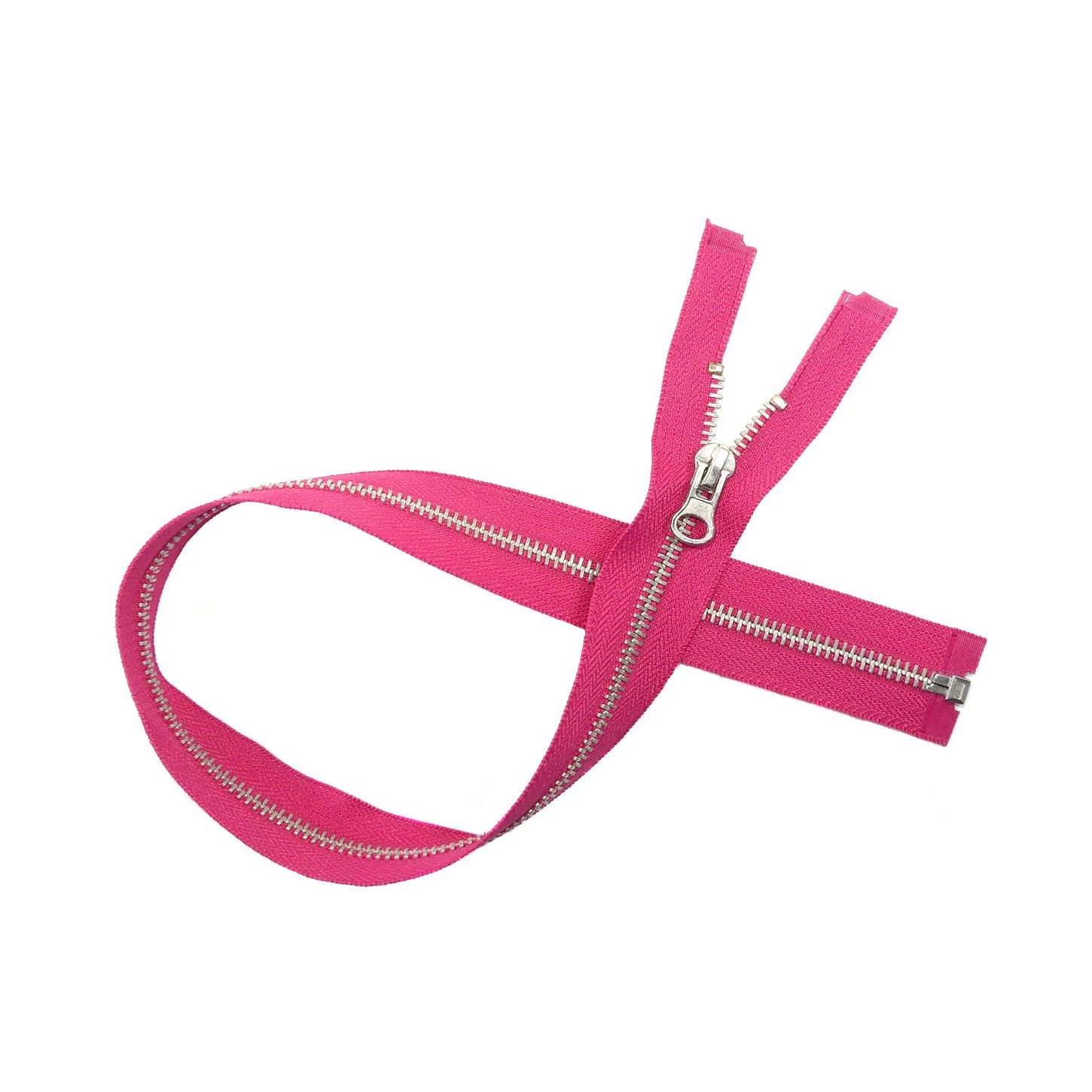 Cremallera Nº5 30cm Con Separador Metálica Plata 3 Cremallera Nº5 30cm Con Separador Metálica Plata