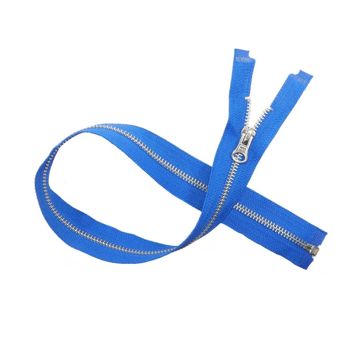 Cremallera Nº5 45cm Con Separador Metálica Plata 4 Cremallera Nº5 45cm Con Separador Metálica Plata - Imagen 2