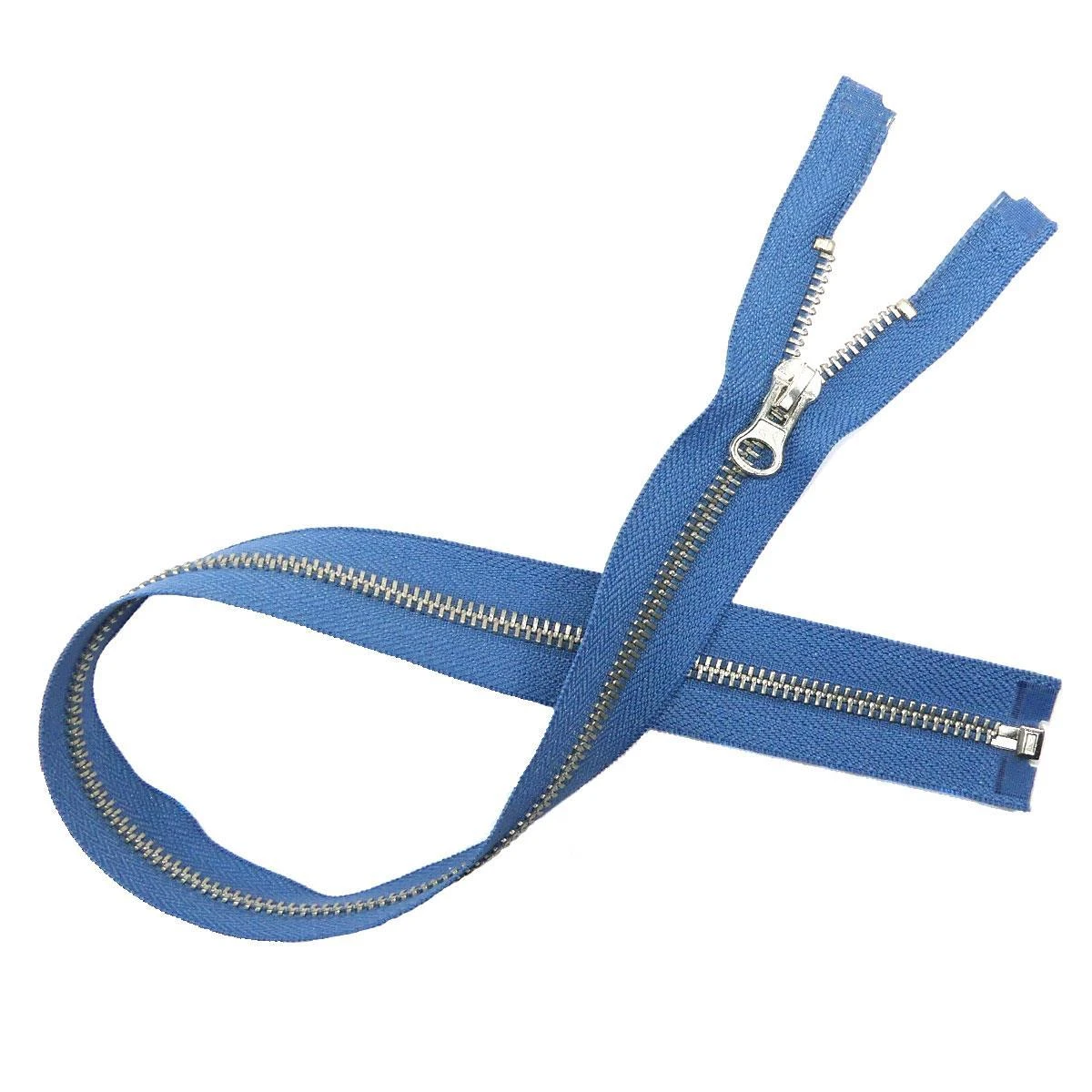 Cremallera Nº5 50cm Con Separador Metálica Plata 4 Cremallera Nº5 50cm Con Separador Metálica Plata - Imagen 2