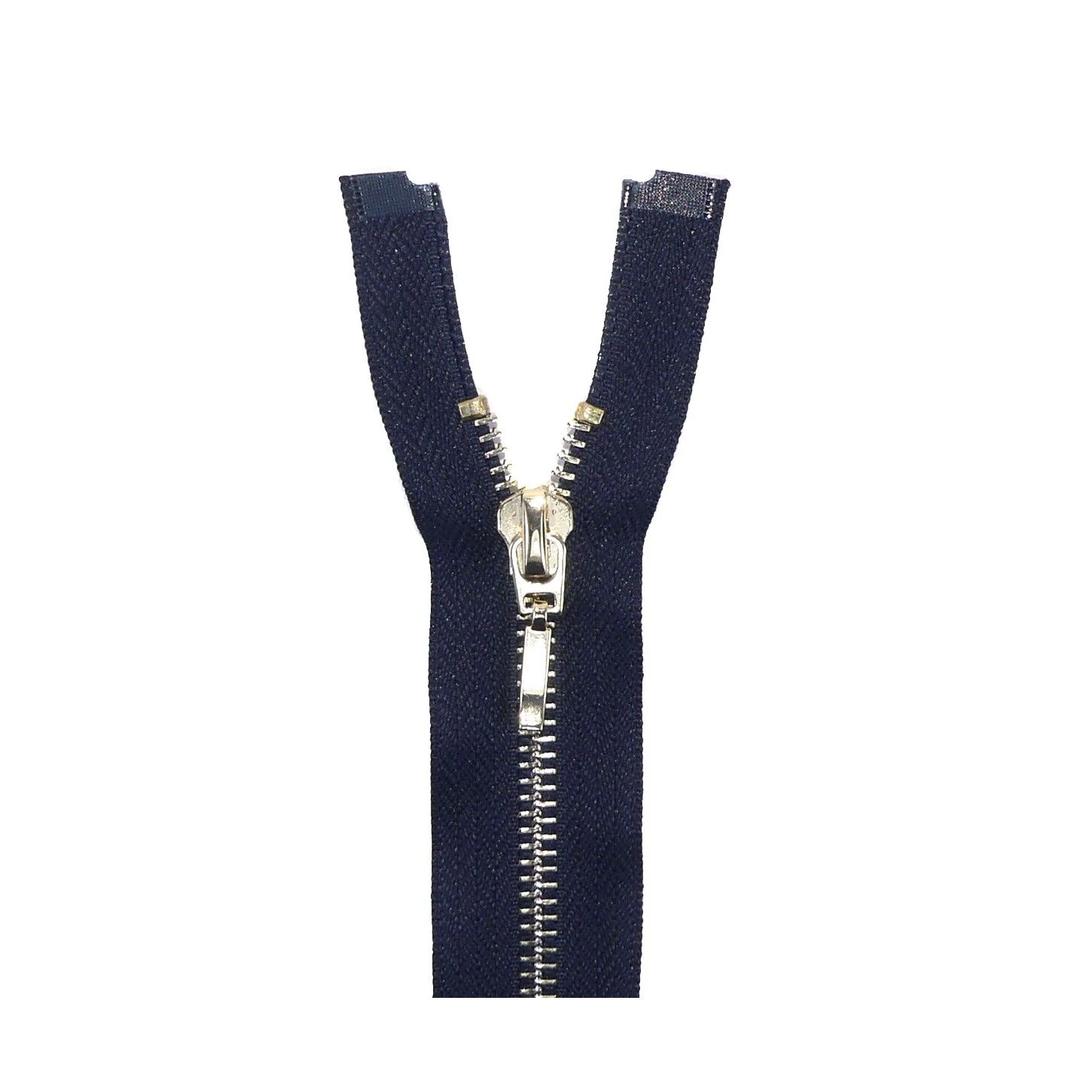 Cremallera Metálica Nº5 70cm Con Separador. Oro 4 Cremallera Metálica Nº5 70cm Con Separador. Oro - Imagen 2