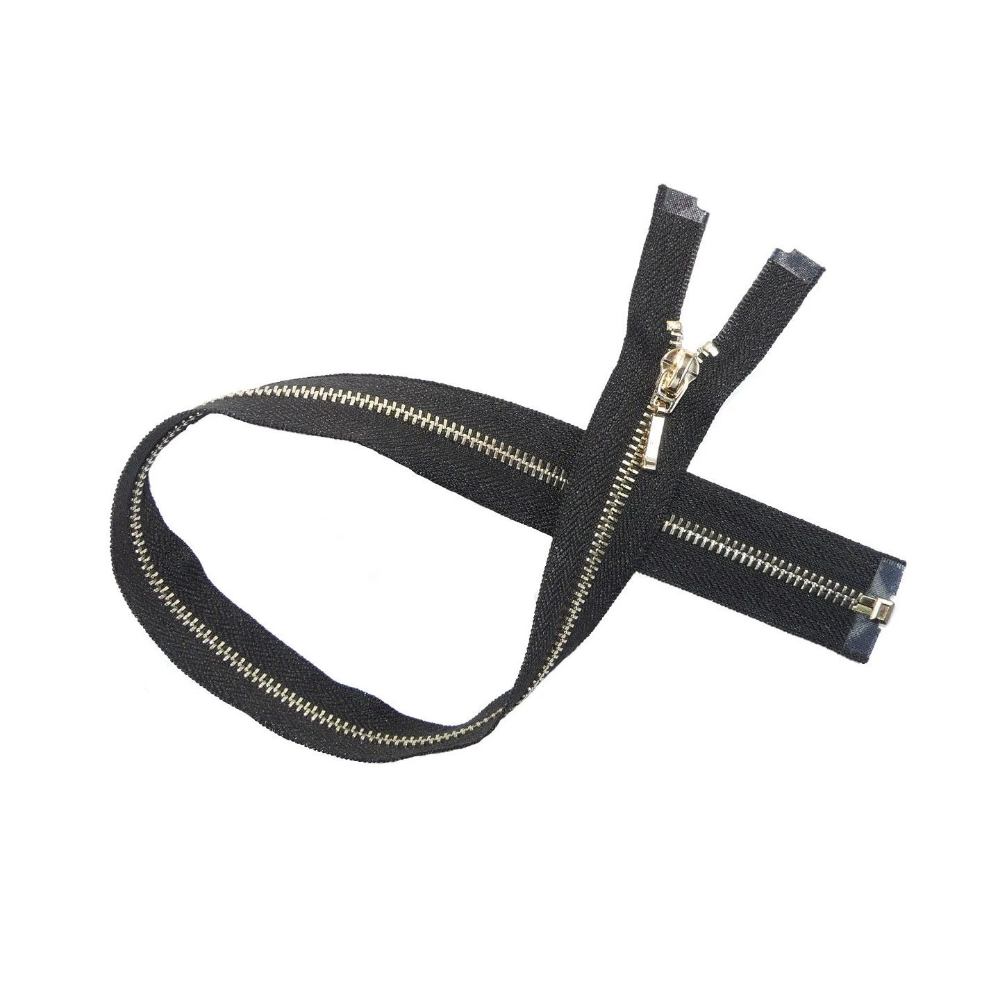 Cremallera Nº5 75cm Con Separador Metálica. Oro 3 Cremallera Nº5 75cm Con Separador Metálica. Oro